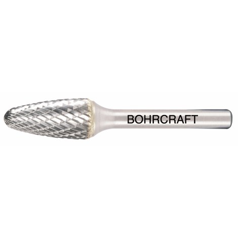 Kietmetalio freza Bohrcraft Z3-X; 12x25 mm 
