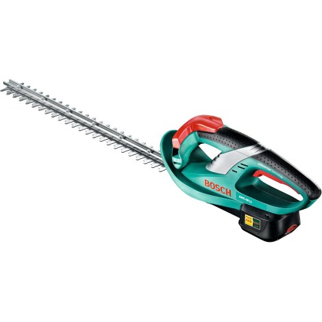 Gyvatvorių žirklės Bosch AHS 48 LI akumuliatorinės; 48 cm ilgio