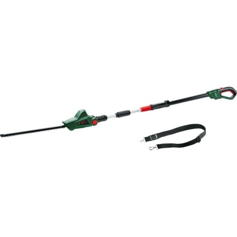 Teleskopinės gyvatvorių žirklės Bosch Universal Hedge Pole 18; 18 V; akumuliatorinės; 43 cm ilgio (be akumuliatoriaus ir pakrovėjo) (ekspozicinė prekė)