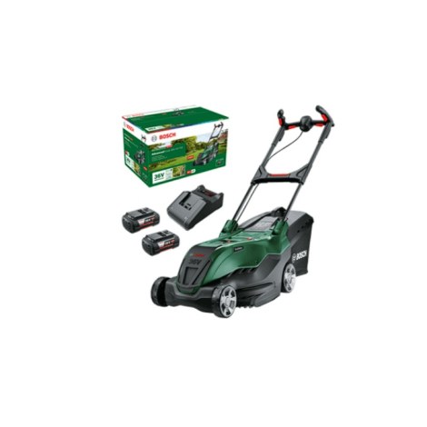Akumuliatorinė vejapjovė Bosch AdvancedRotak 36V-44-750; 36 V; 2x4,0 Ah akum.