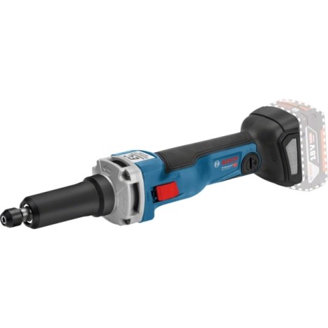 Tiesinis šlifuoklis Bosch GGS 18V-23 LC; 18 V (be akumuliatoriaus ir pakrovėjo)
