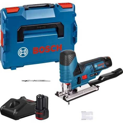 Siaurapjūklis Bosch GST 12V-70 Professional; 12 V; 2x3,0 Ah akum.