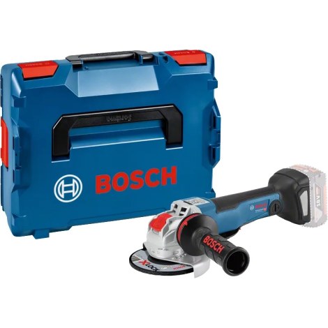 Kampinis šlifuoklis Bosch GWX 18V-10 PC SOLO X-Lock; 18 V (be akumuliatoriaus ir pakrovėjo)
