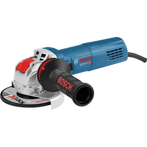 Kampinis šlifuoklis Bosch GWX 9-125 S; X-Lock 