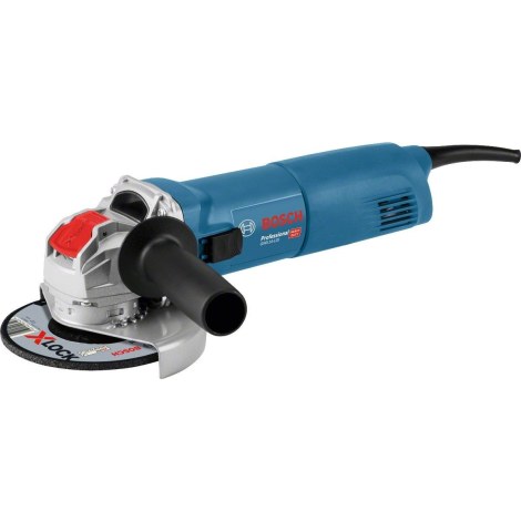 Kampinis šlifuoklis Bosch GWX 14-125 X-Lock (pažeista pakuotė)