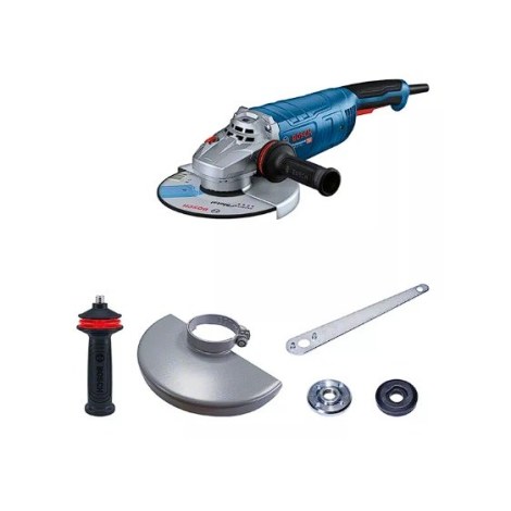 Kampinis šlifuoklis Bosch GWS 27-230 J Professional; 2700 W (pažeista pakuotė)