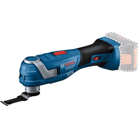 Daugiafunkcinis įrankis Bosch GOP 18V-34 Professional; 18 V (be akumuliatoriaus ir pakrovėjo) +  L-BOXX 136