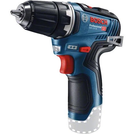 Suktuvas-gręžtuvas Bosch GSR 12V-35; 12 V (be akumuliatoriaus ir pakrovėjo)