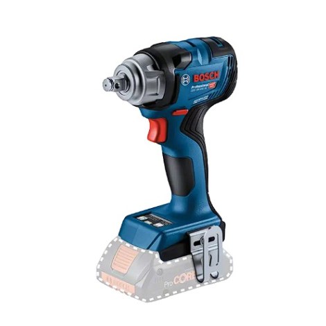 Smūginis veržliasukis Bosch GDS 18V-330 HC Professional; 18 V (be akumuliatoriaus ir pakrovėjo)