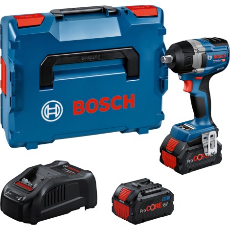 Akumuliatorinis smūginis suktuvas Bosch GDS 18V-750 C Professional; 18 V; 2x8,0 Ah akum. + L-BOXX 136