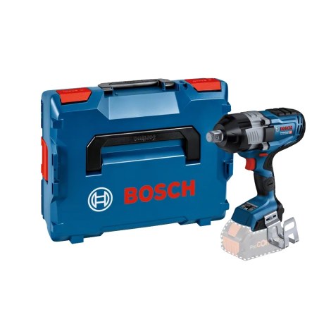 Smūginis veržliasūkis Bosch GDS 18V-1600 HC Professional; 18 V (Be akumuliatoriaus ir pakrovėjo) + L-BOXX 136