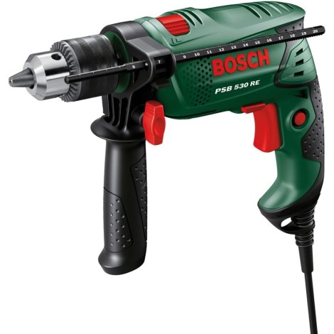 Elektrinis smūginis gręžtuvas Bosch PSB 530 RE