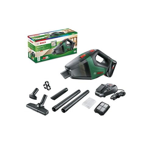 Akumuliatorinis dulkių siurblys Bosch Universal Vac 18; 18 V; 1x2,5 Ah akum. (naudota)