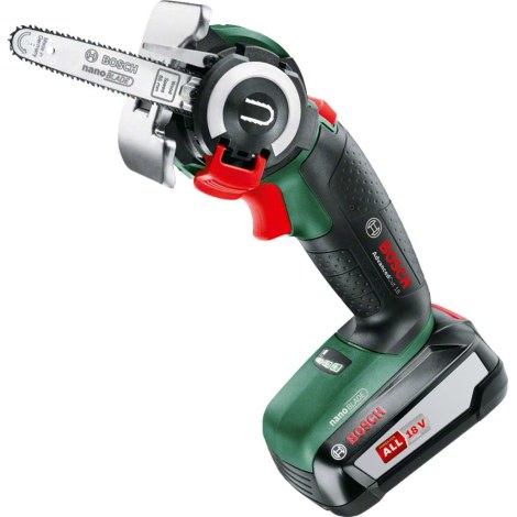 Grandininis pjūklas Bosch Advanced Cut; 18 V; 1x2,5 Ah akum.; 6,5 cm juosta