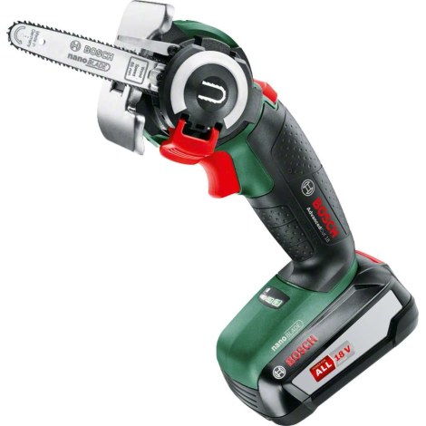 Grandininis pjūklas Bosch Advanced Cut; 18 V; 1x2,5 Ah akum.; 6,5 cm juosta (pažeista pakuotė)