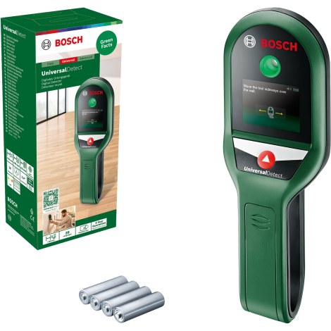 Metalo, laidų ir medienos ieškiklis Bosch UniversalDetect