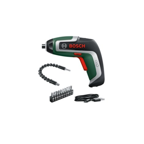 Akumuliatorinis suktuvas Bosch IXO 7 Flexi Set; 3,6 V; 1x2,0 Ah akum.