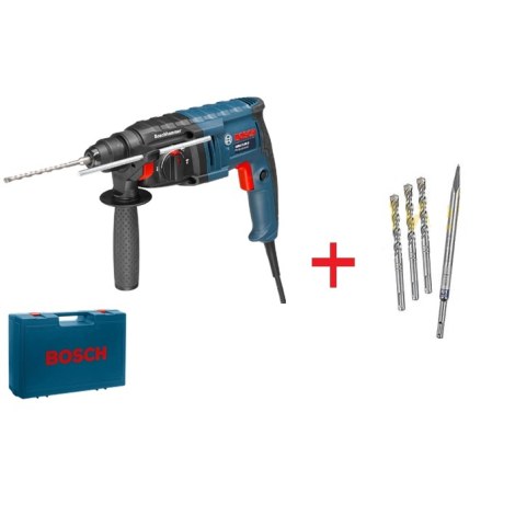Perforatorius Bosch GBH 2-20 D; 1,7 J; SDS-plus + priedai