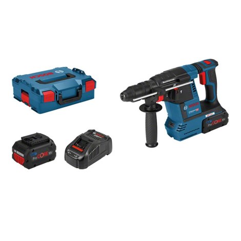 Perforatorius Bosch GBH 18V-26 F; 2,6 J; SDS-plus; 18 V; 2x8,0 Ah ProCORE akum.