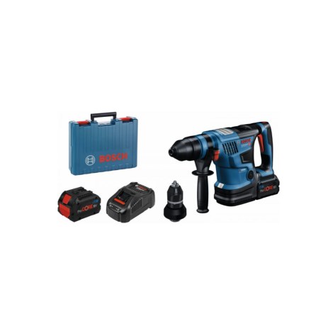 Perforatorius Bosch GBH 18V-34 CF; 5,8 J; SDS-Plus; 18 V; 2x8,0 Ah akum.