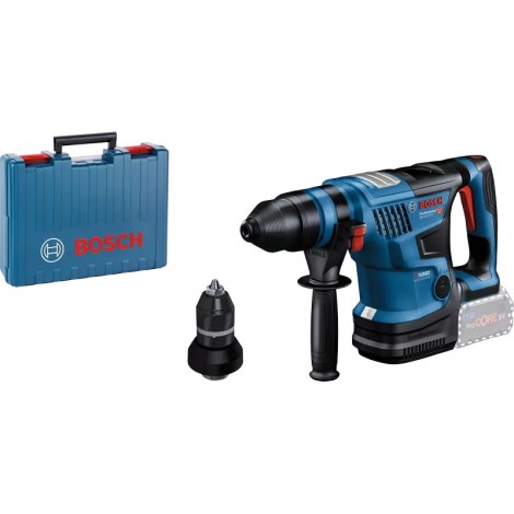Akumuliatorinis perforatorius Bosch GBH 18V-34 CF BITURBO Professional; 18 V; 5,8 J; SDS-Plus (be akumuliatoriaus ir pakrovėjo)