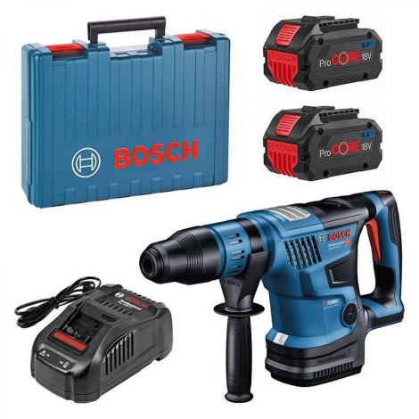 Perforatorius Bosch GBH 18V-36 C BITURBO; 7,0 J; SDS-max; 18 V; 2x8,0 Ah akum.