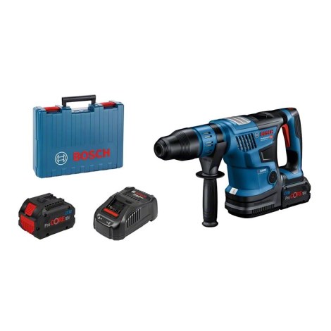 Perforatorius Bosch GBH 18V-36 C BITURBO PROFESSIONAL; 7 J; SDS-Max; 18 V; 2x5,5 Ah akum.