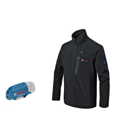 Šildoma striukė Bosch GHJ 12; S; 18 V + usb adapteris GAA 12V-21 (be akumuliatoriaus ir pakrovėjo)