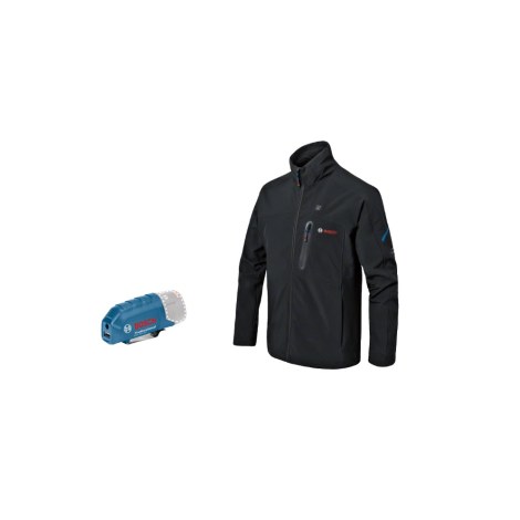 Šildoma striukė Bosch GHJ 12; XL; 18 V + usb adapteris GAA 12V-21 (be akumuliatoriaus ir pakrovėjo)