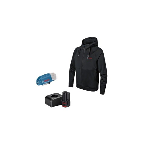 Džemperis Bosch GHH 12; 2XL; 18 V; 1x2,0 Ah + usb adapteris GAA 12V-21