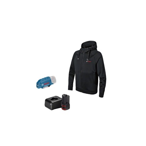 Džemperis Bosch GHH 12; 3XL; 18 V; 1x2,0 Ah + usb adapteris GAA 12V-21