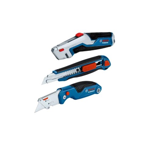 Peilis keičiamais ašmenimis Bosch 1600A027M4; 3 vnt.