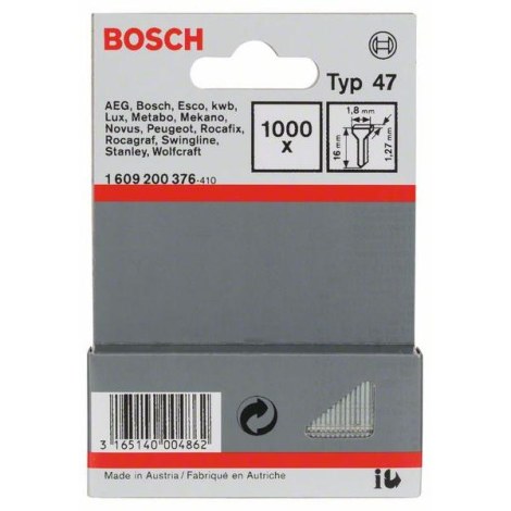 Vinys Bosch 1609200378; 23 mm; 1000 vnt.
