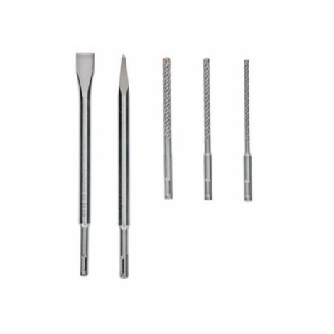 Grąžtų ir kaltų komplektas betonui Bosch 2607017515; SDS-plus; 5 vnt.