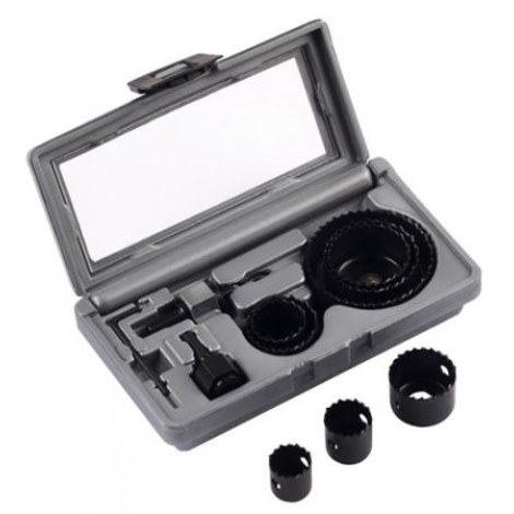 11 dalių gręžimo karūnėlių rinkinys Bosch 2607019450 