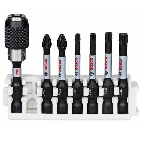 Sukimo antgalių komplektas Bosch Impact Control; 7 vnt.