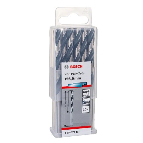 Grąžtas metalui Bosch 2608577237; 6,9x109 mm; 10 vnt.