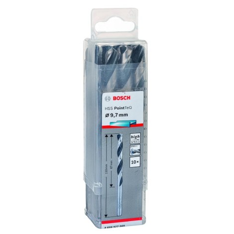Grąžtas metalui Bosch 2608577265; 9,7x133 mm; 10 vnt.
