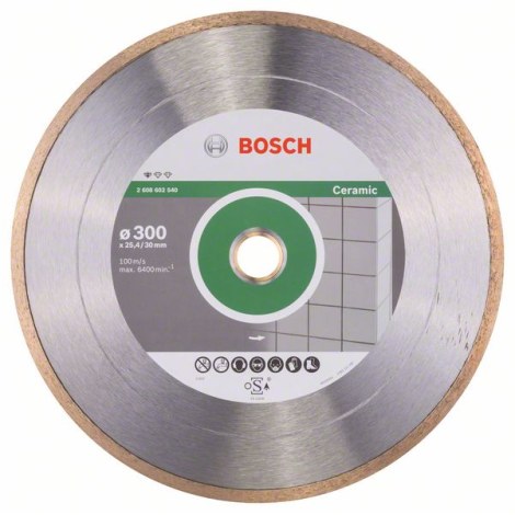 Deimantinis pjovimo diskas Bosch PROFESSIONAL FOR CERAMIC; 300 mm 