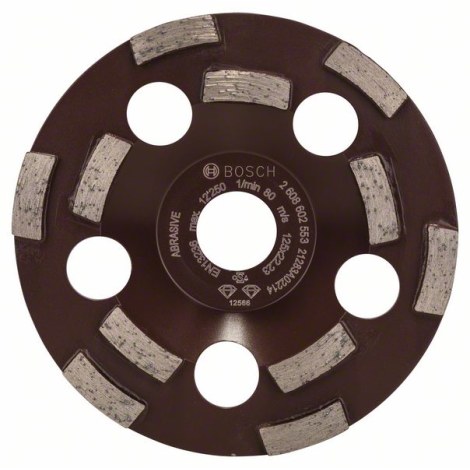 Deimantinis šlifavimo diskas Bosch EXPERT FOR ABRASIVE; 125 mm 