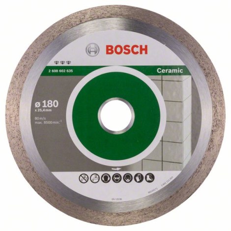 Deimantinis pjovimo diskas Bosch BEST FOR CERAMIC; 180 mm 