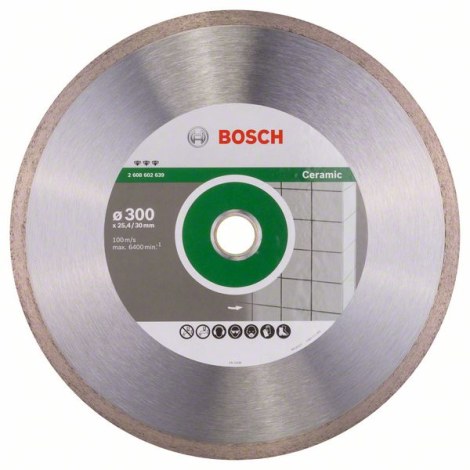 Deimantinis pjovimo diskas Bosch PROFESSIONAL FOR CERAMIC; 300 mm 