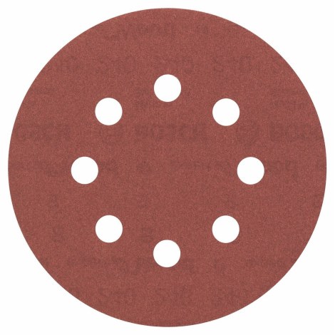 Šlif. popierius eksc. šlifuokliui Expert for Wood; 125 mm; K240; 5 vnt.