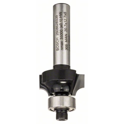 Apvalinimo freza Bosch 4/12,7/53 mm su guoliu
