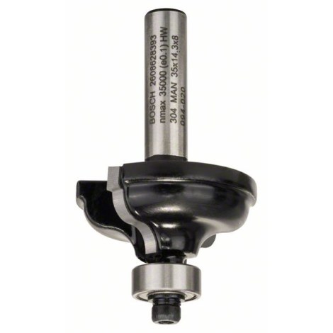 Kampų formavimo freza Bosch 4,8/14,3/57 mm su guoliu