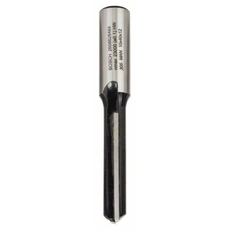 Tiesi pirštinė freza Bosch; 10 mm; 40/81 mm 