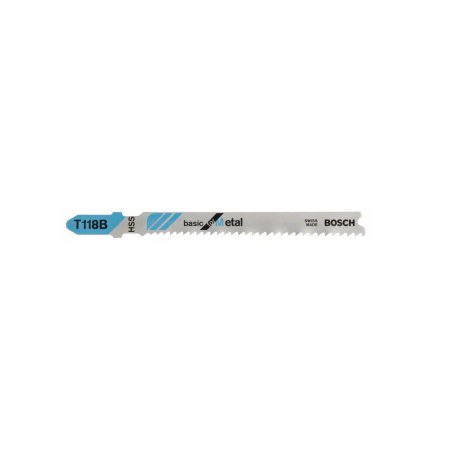 Pjūkleliai siaurapjūkliui Bosch T 118 B; 5 vnt.