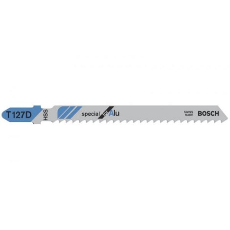 Pjūklelis siaurapjūkliui Bosch T 127 D; 100 mm; 100 vnt.
