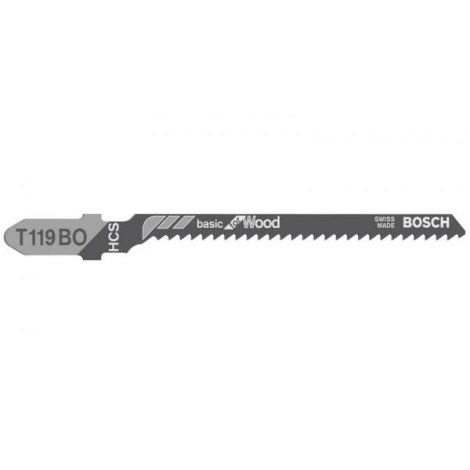 Pjūklelis siaurapjūkliui Bosch T 119 BO; 83 mm; 100 vnt.