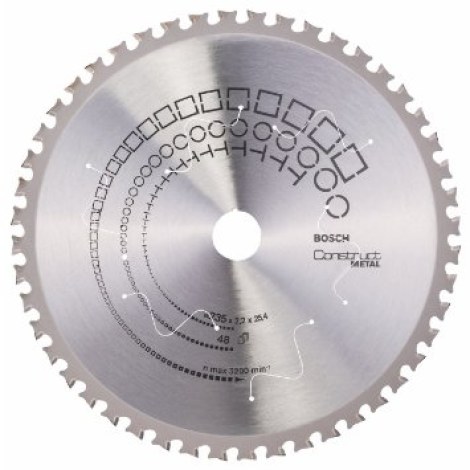 Pjovimo diskas metalui Bosch; CONSTRUCT METAL; Ø235 mm